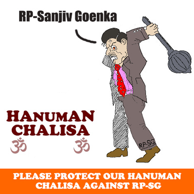 RP-SG hijacking Hanuman Chalisa image